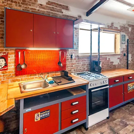 아파트 Industrial Style House Eni, With Parking, Bbq, Ac In Marcana,